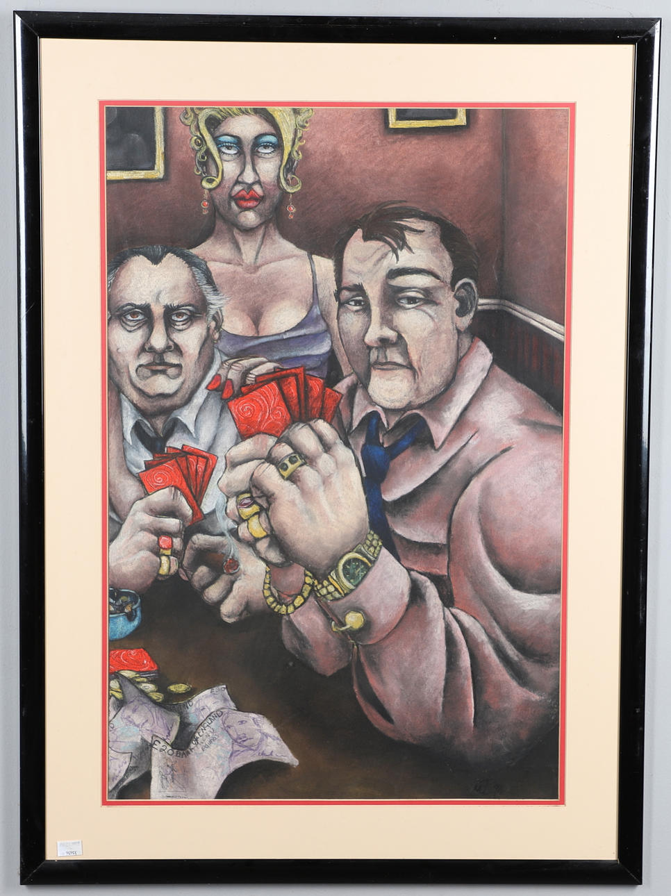 WAYNE RUSSELL (CONTEMPORARY). GAMBLERS.