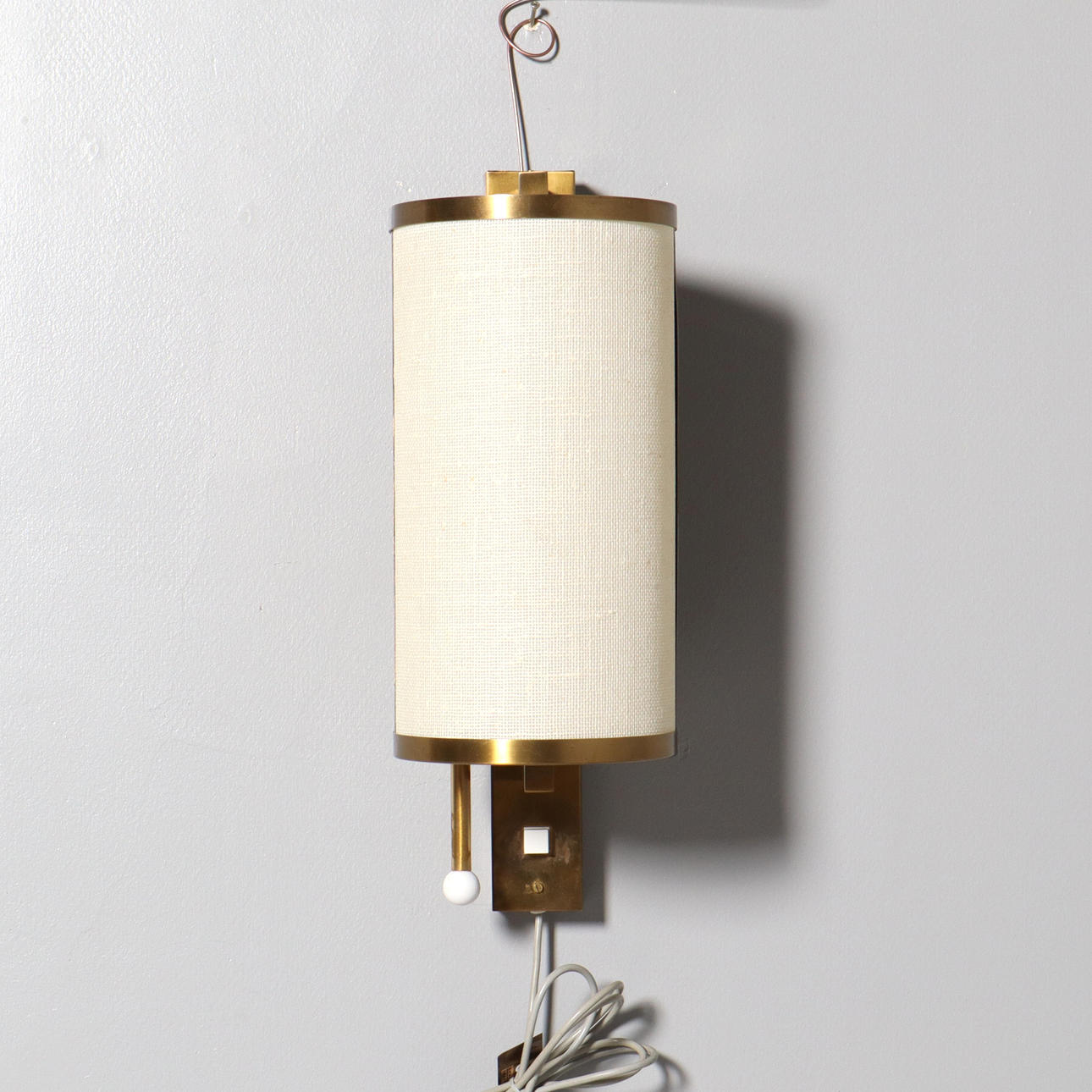 LÁMPARA DE PARED, metal, Borén, Borås.