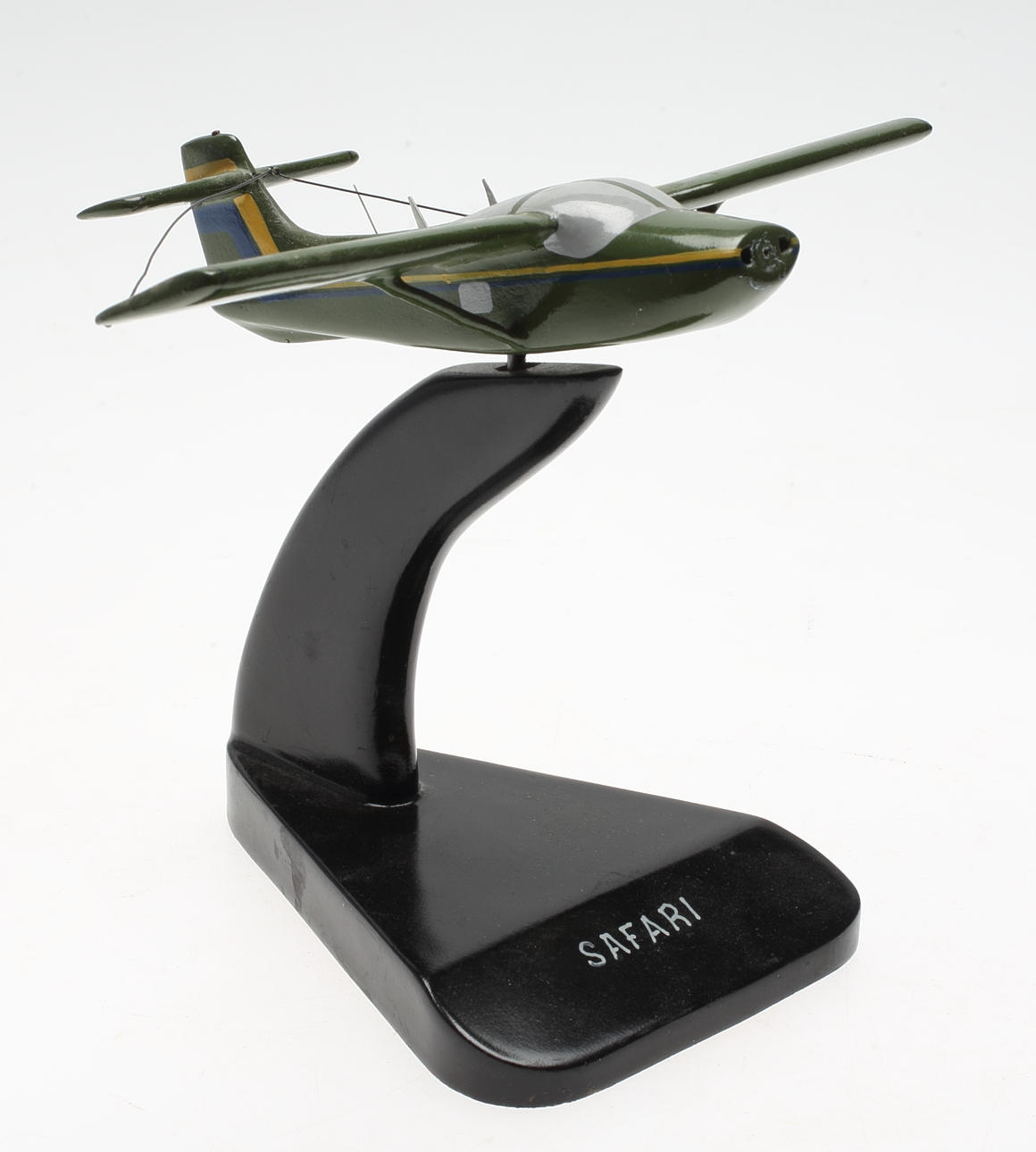 MODELLFLYGPLAN, "SAAB Safari", trä, 1900-tal.