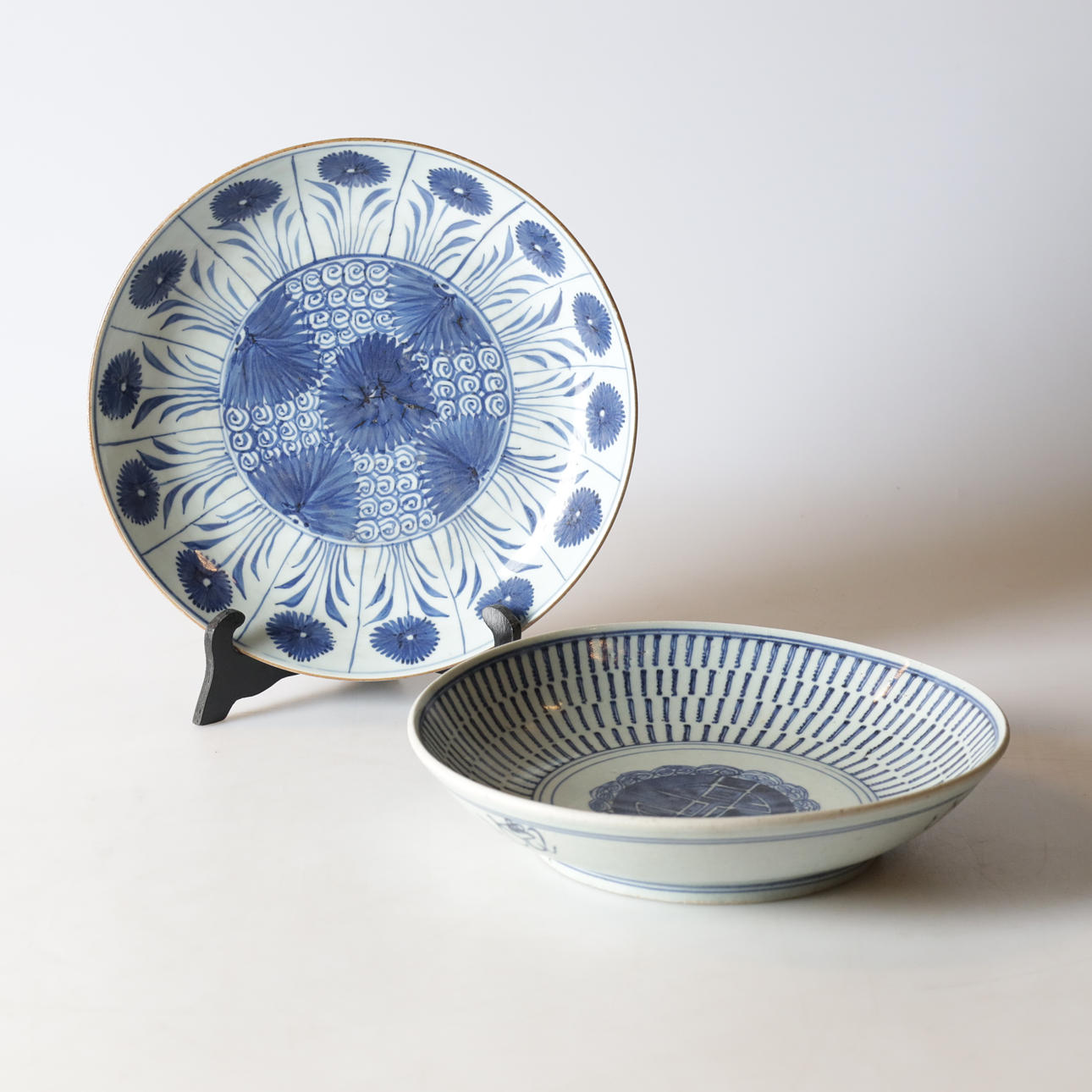 SKÅLFAT, 2 st, porslin, Kina.