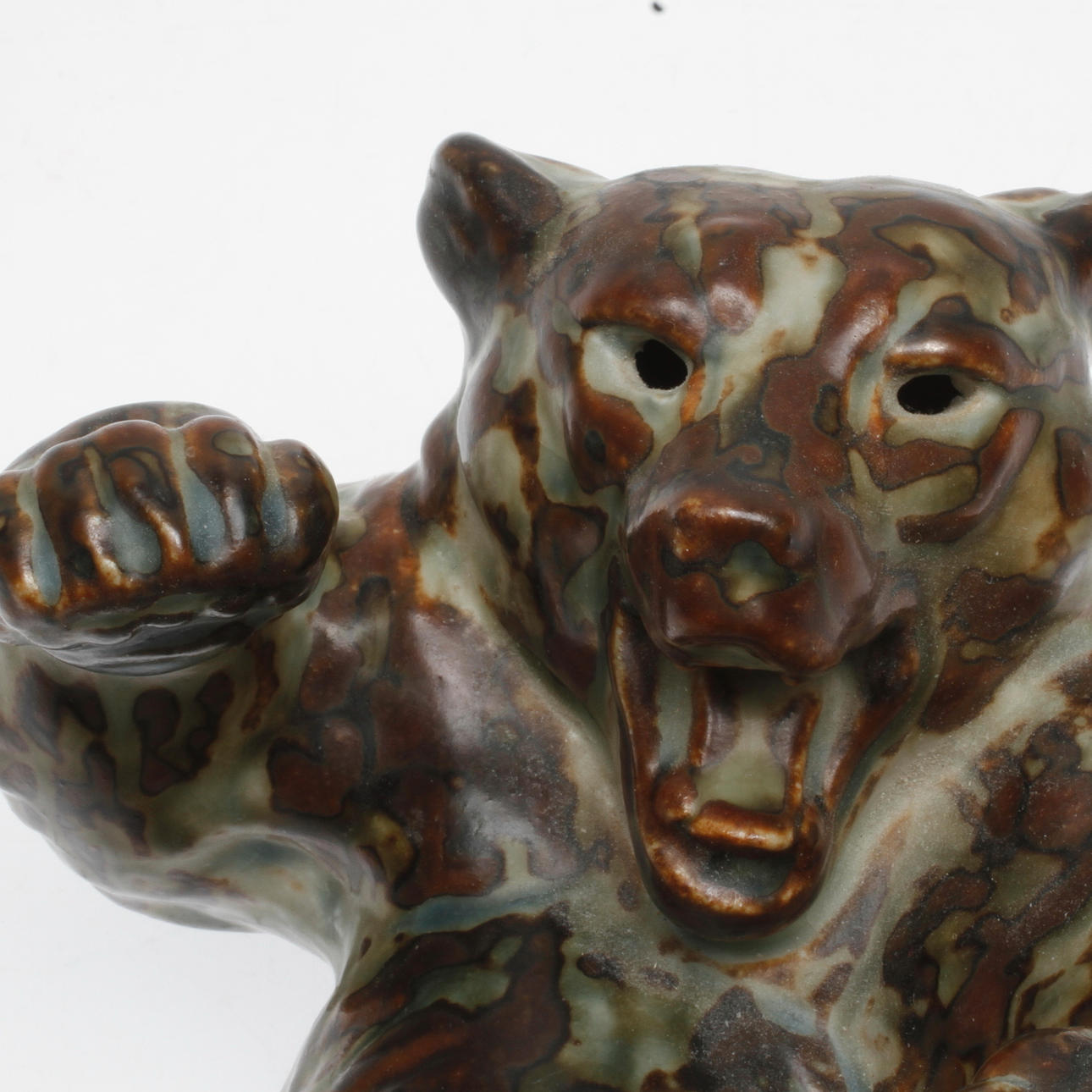 FIGURIN, porslin, Knud Kyhn, Royal Copenhagen, Danmark, signerad.