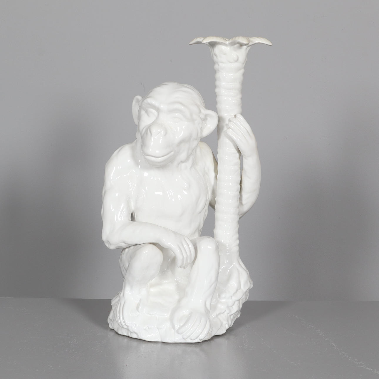 FIGURINE, porcelain, monkey.