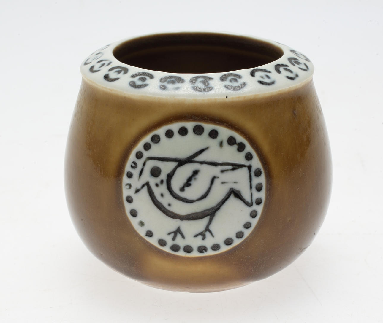 SKÅL, stengods, Lisa Larson för Gustavsberg, 1900-talets andra hälft.