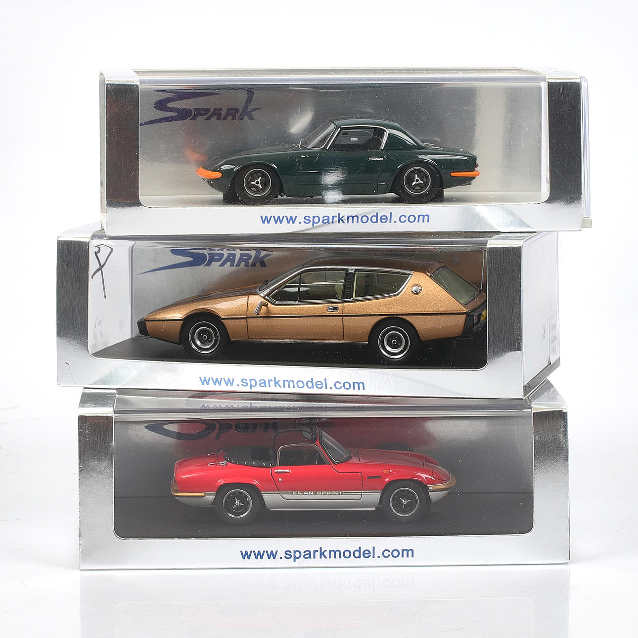 Spark 1/43 1971 Lotus Elan S4 Sprint Blue ロータス エラン