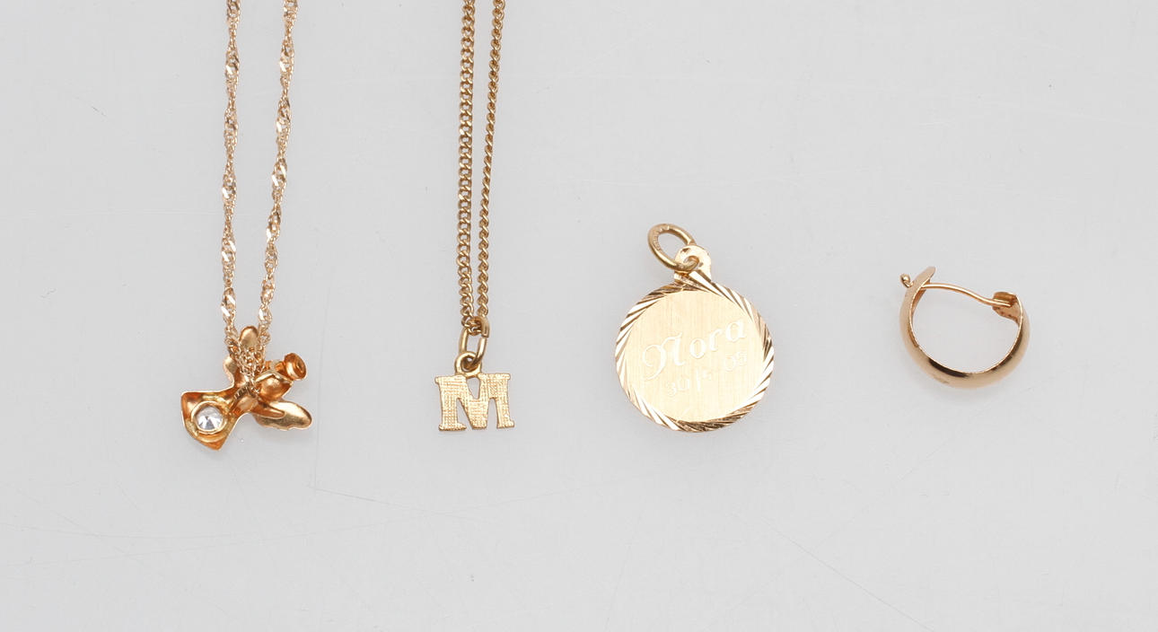 GULDMYCKEN, 18k guld, vikt ca 5 gr.