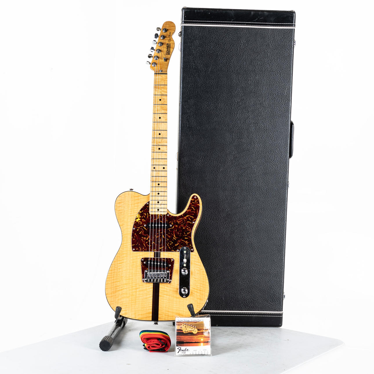 ELECTRIC GUITAR, with case, Hohner “The Prinz”.