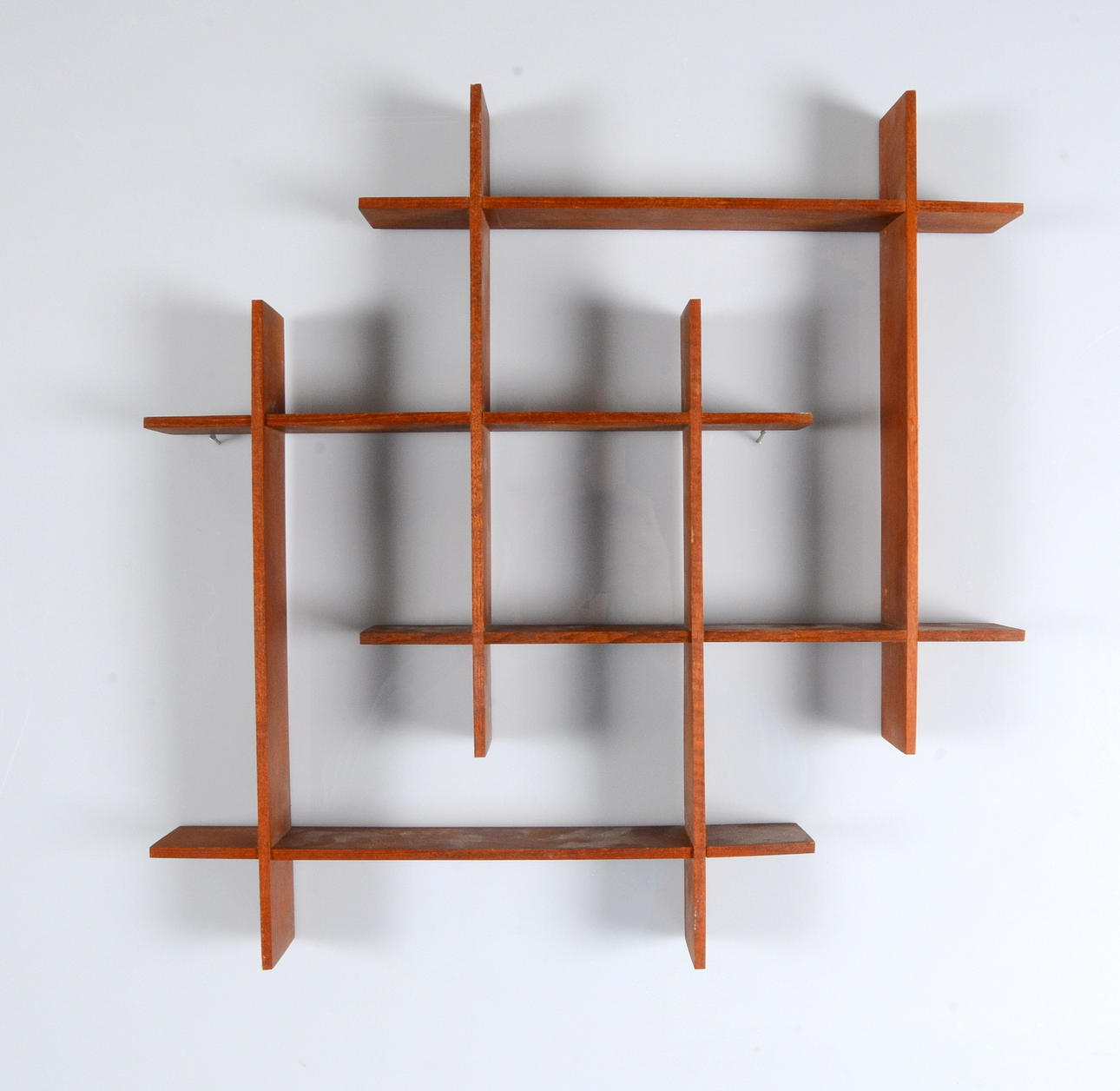 VÄGGHYLLA, TEAK, 1960/70-tal.