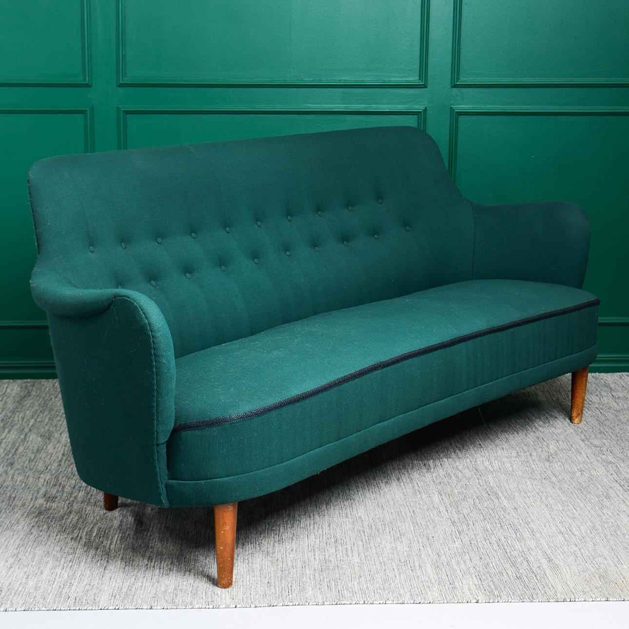 CARL MALMSTEN. "Samsas", soffa, formgiven 1960.