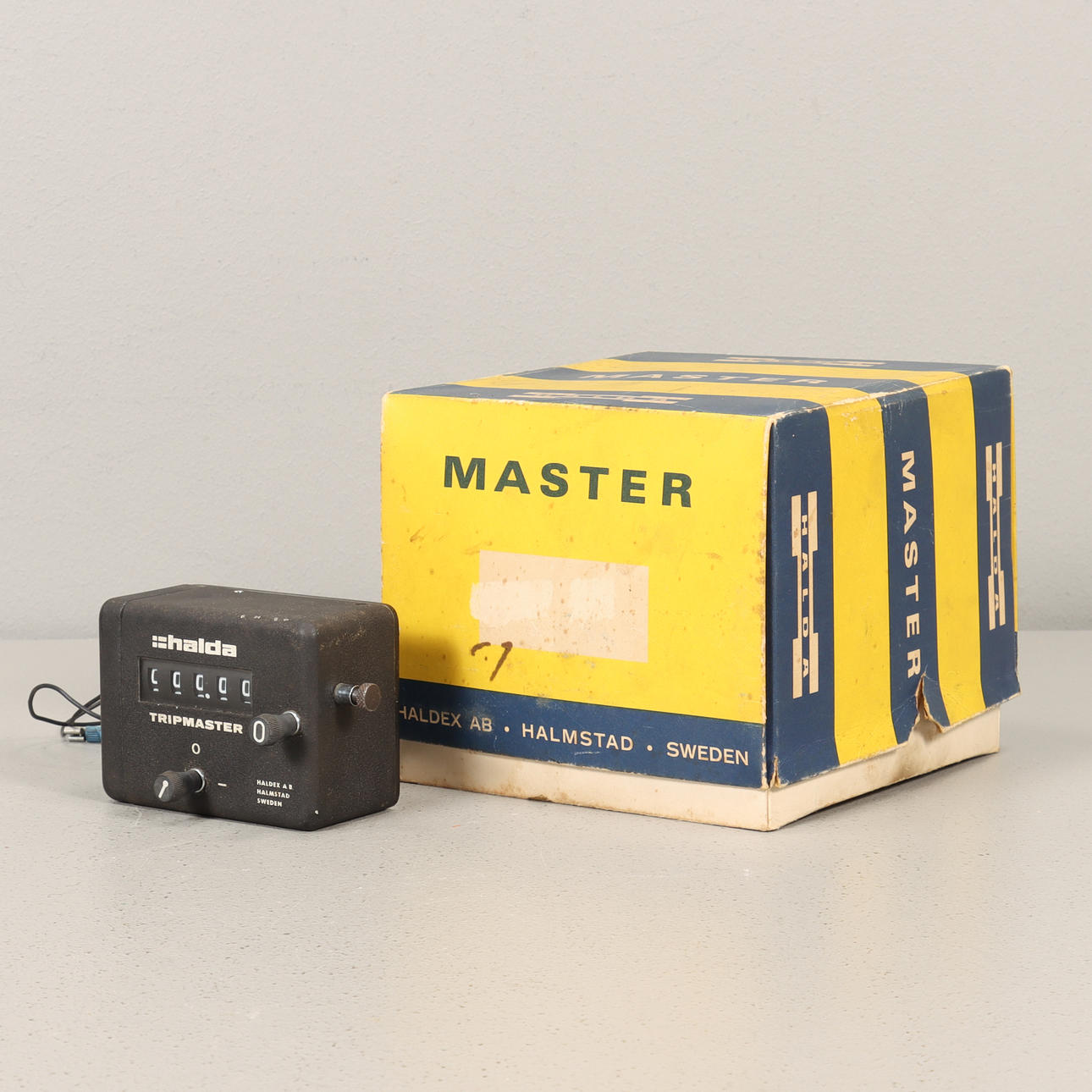 TRIP METER Halda Tripmaster, Haldex AB - Halmstad.