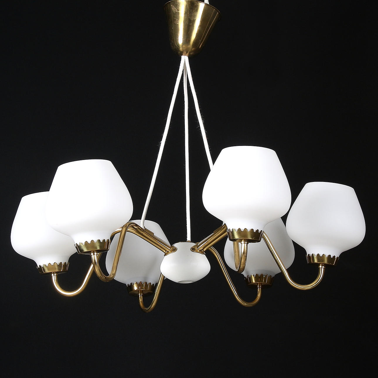 TAKLAMPA, Asea, modell A4126. 1950-tal.