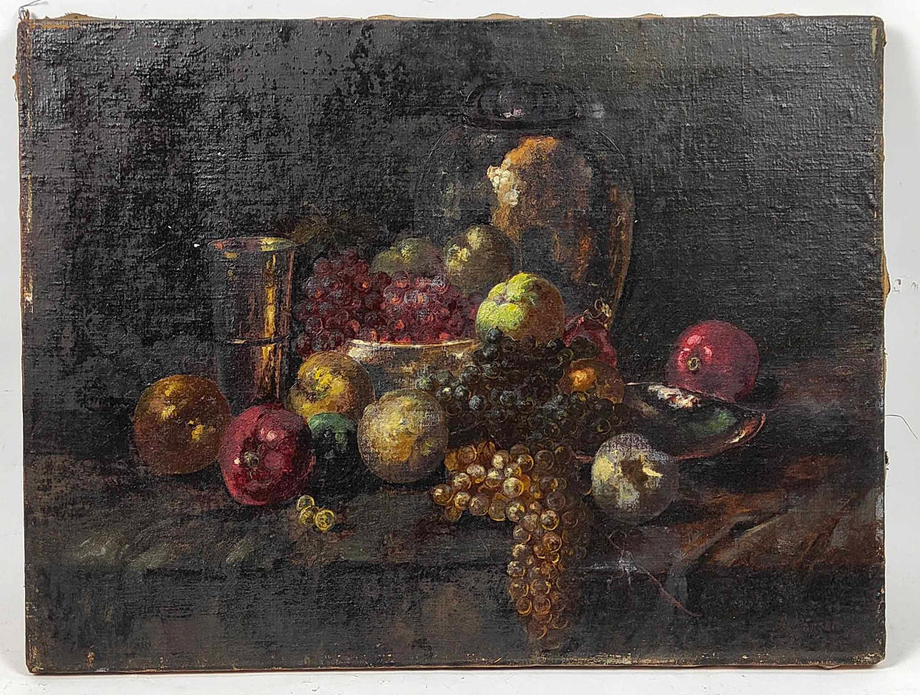 FRÜCHTESTILLLEBEN, Kärger, R. um 1900.