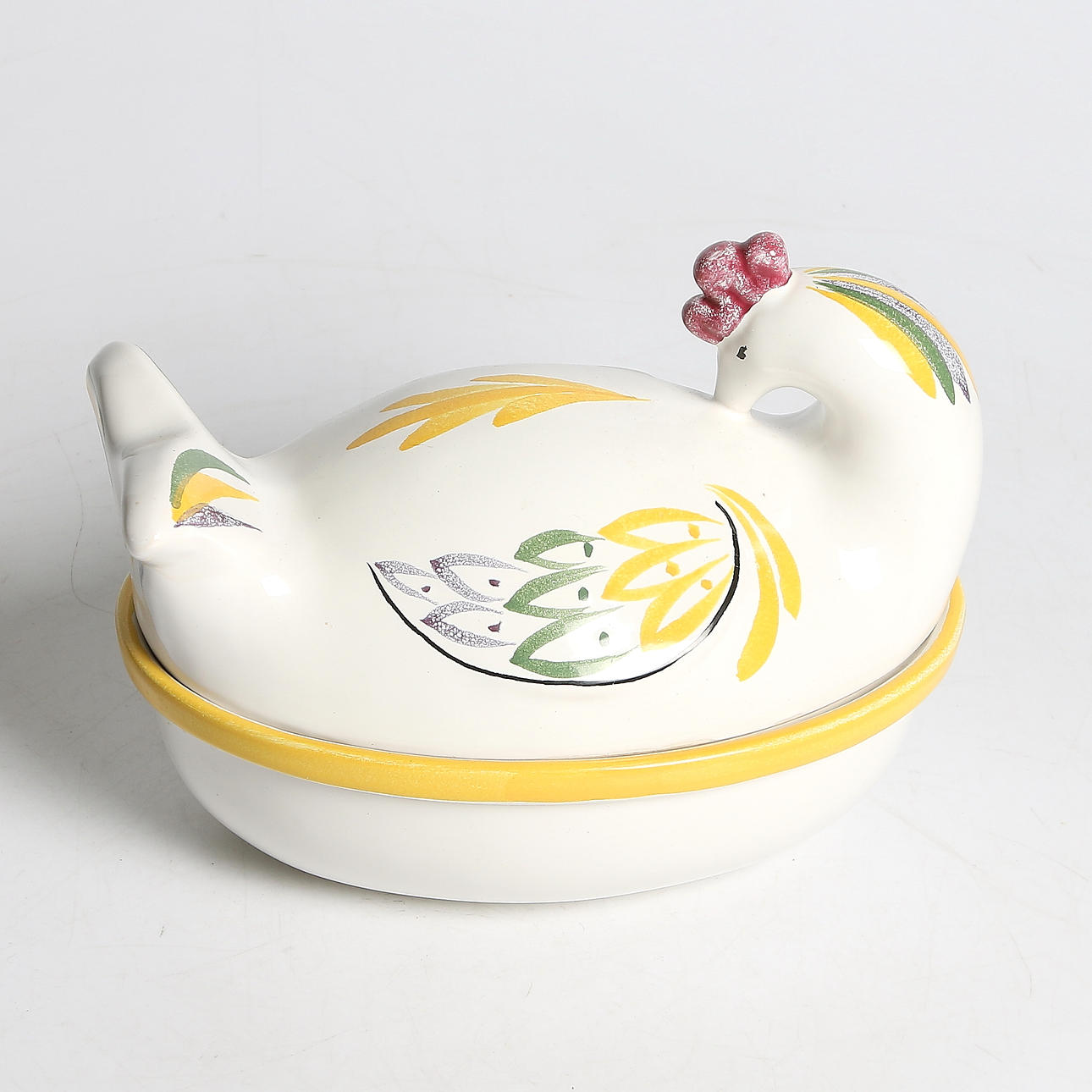 ÄGGKAROTT, keramik, modell 3706/2, Eva Jancke-Björk, Bo Fajans, 1900-talets mitt.