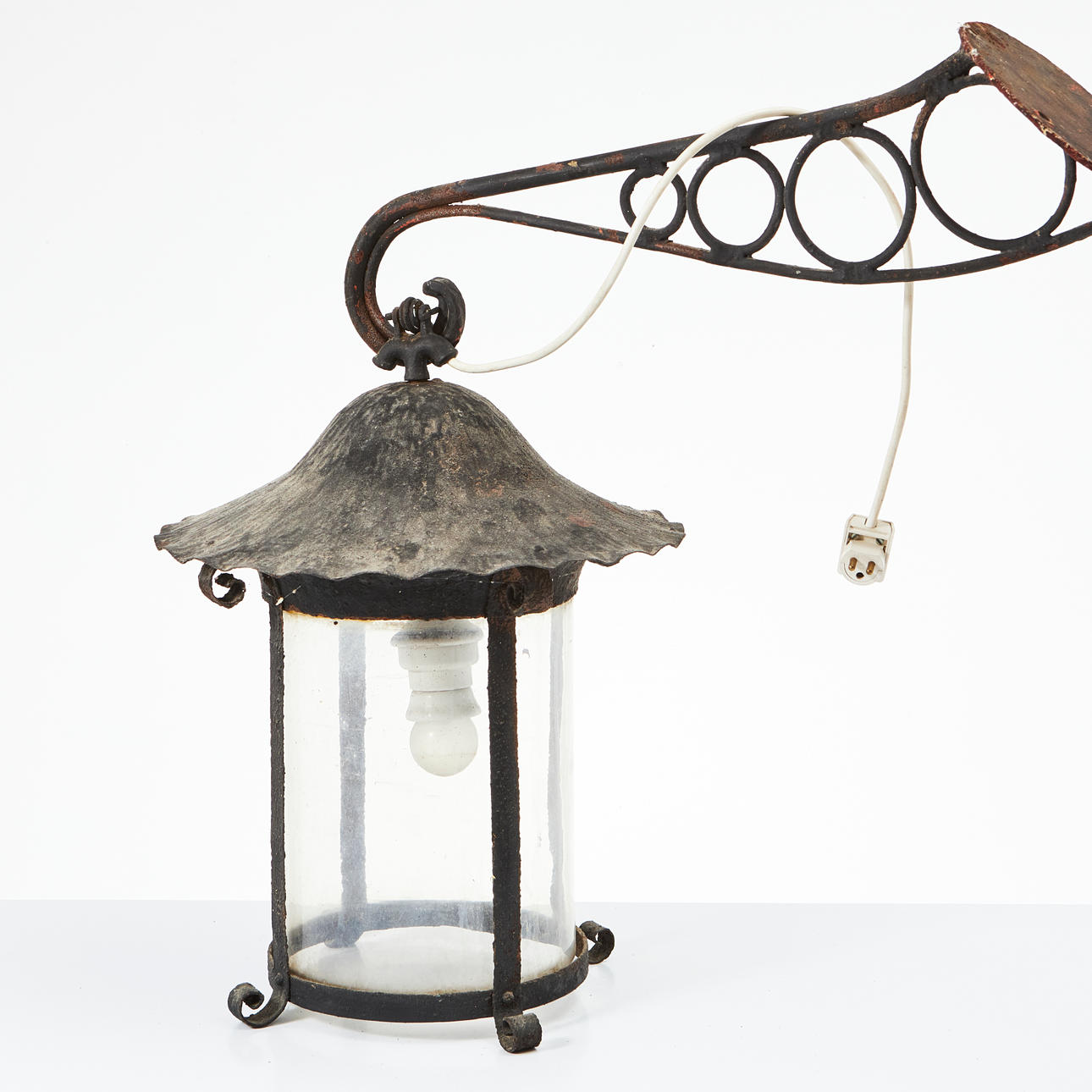 Farol de gas, siglo XIX.