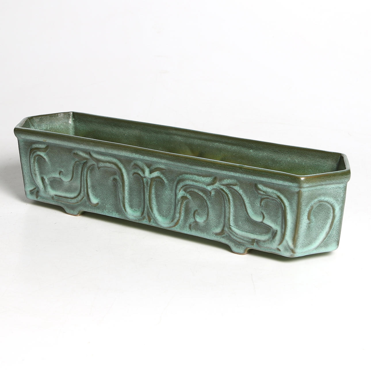 PLANTERINGSKRUKA, keramik, modell 1124, Allan Ebeling, Bo fajans, Art Deco, 1930-tal.