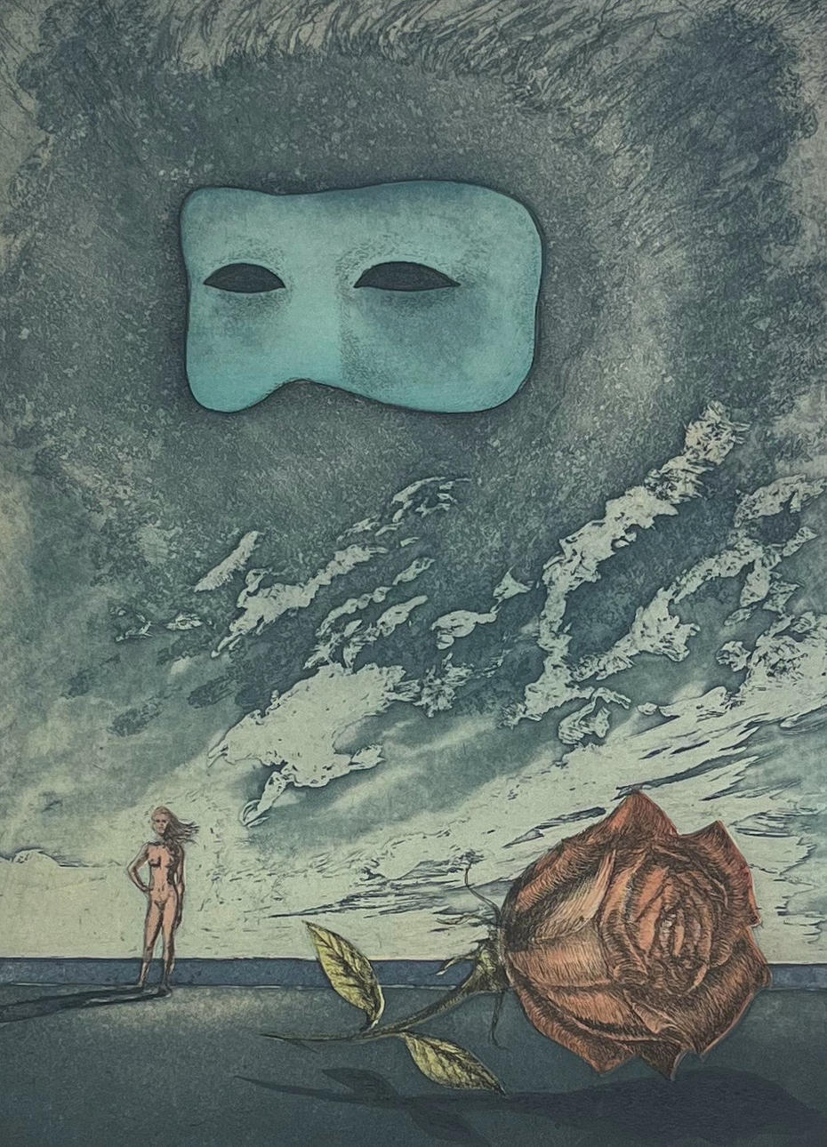 HANK LAVENTHOL. Colour lithographs, 2 pieces, signed and numbered.