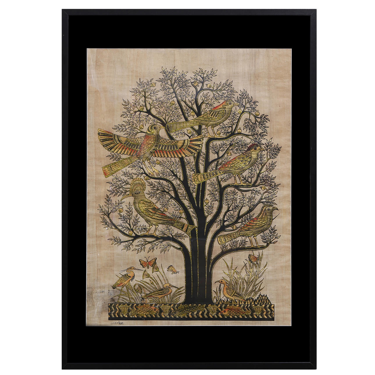 PAPIRO EGIPCIO «ÁRBOL DE LA VIDA».