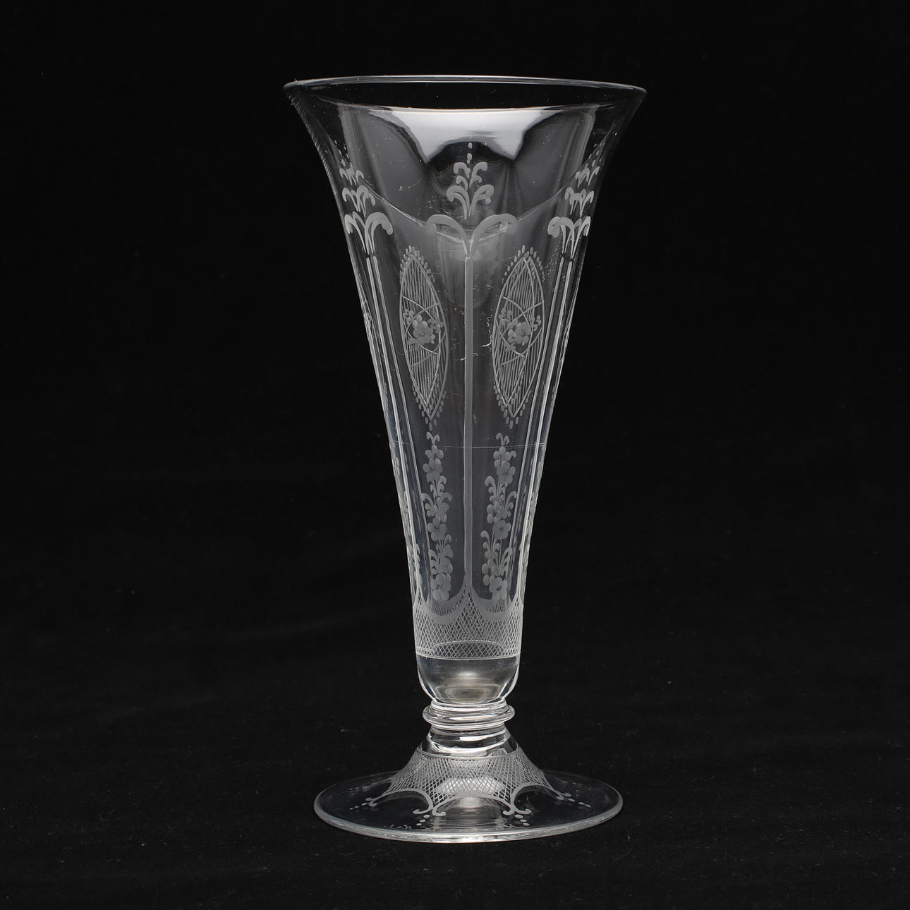 POKAL, glas, Kosta, signerad, 1920-tal.