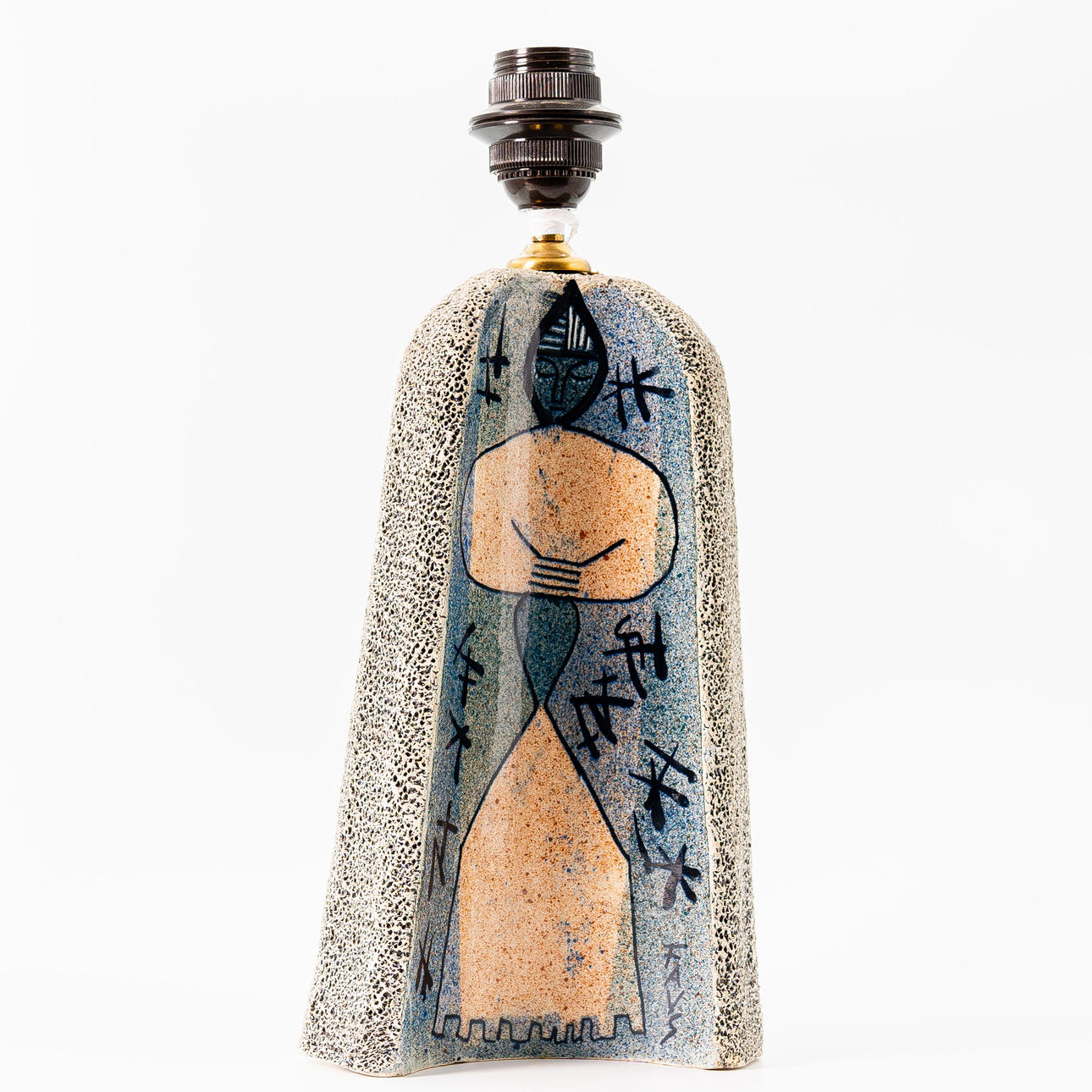 Bordslampa Keramik 1900-tal.