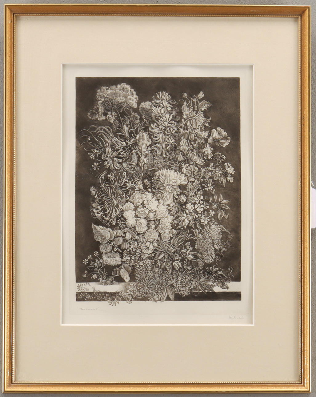 STIG BORGLIND. "Flora Suecia II".