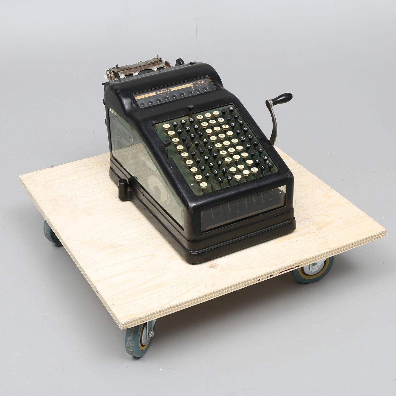 RÄKNEMASKIN, Wales Visible adding machine, tidigt 1900-tal.