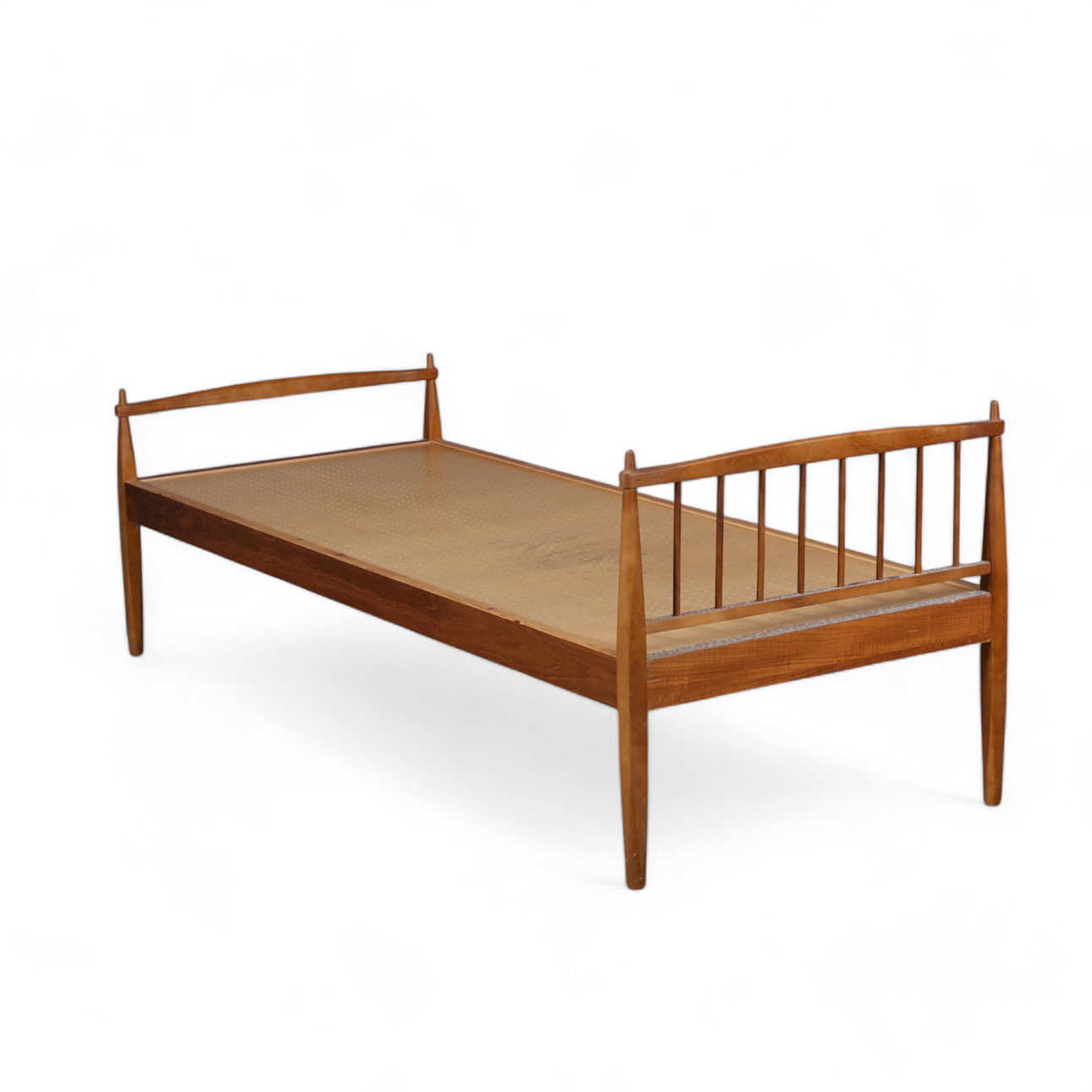 SÄNGSTOMME, teak, 1960-talet.