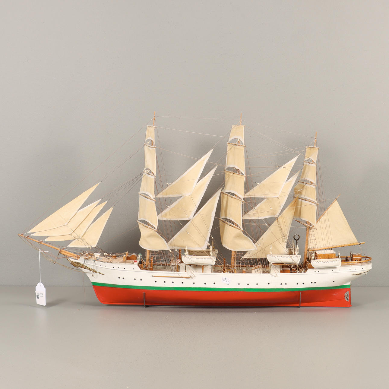 SKIBSMODEL „Skoleskibet 'Danmark'“.