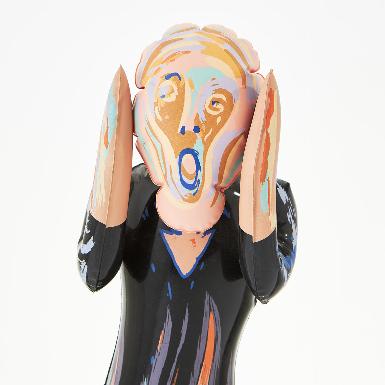 FIGURE, after Edvard Munch, “The Scream”, inflatable sculpture made of ...