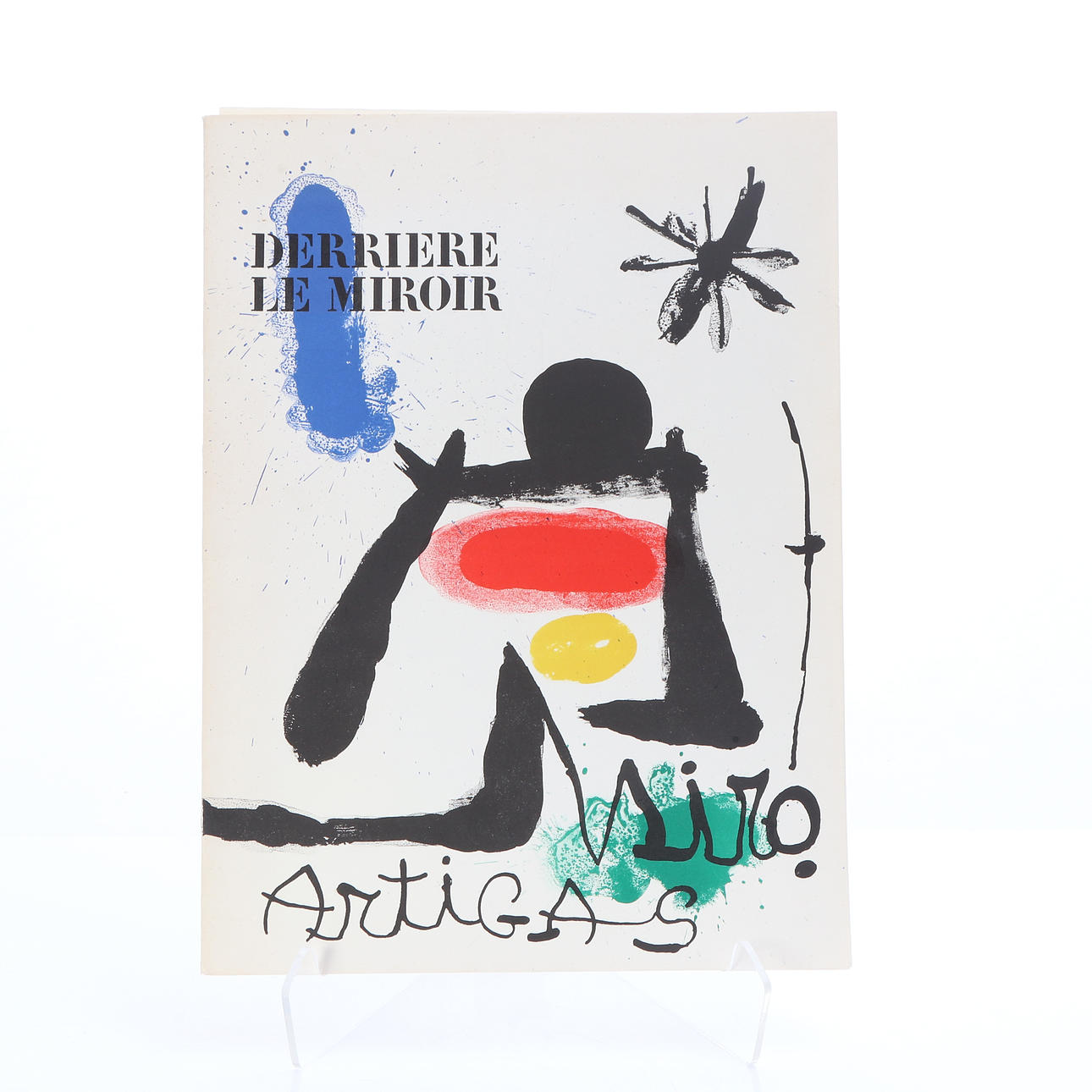 DERRIERE THEY SMELL. Miro, 1963. Including lithography.