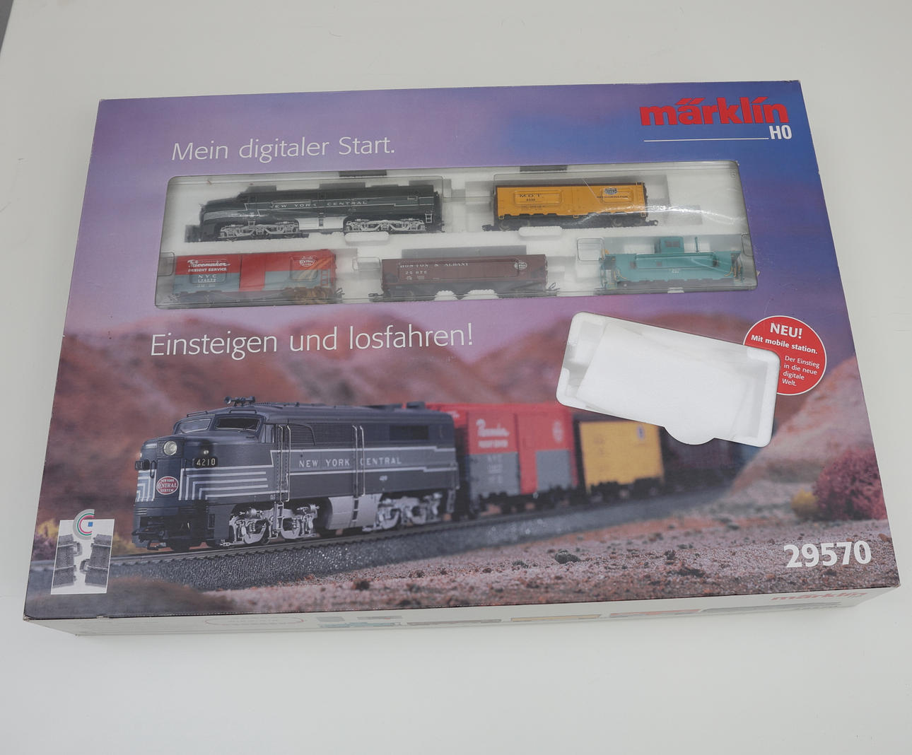 MÄRKLIN. Startsats ej komplett.