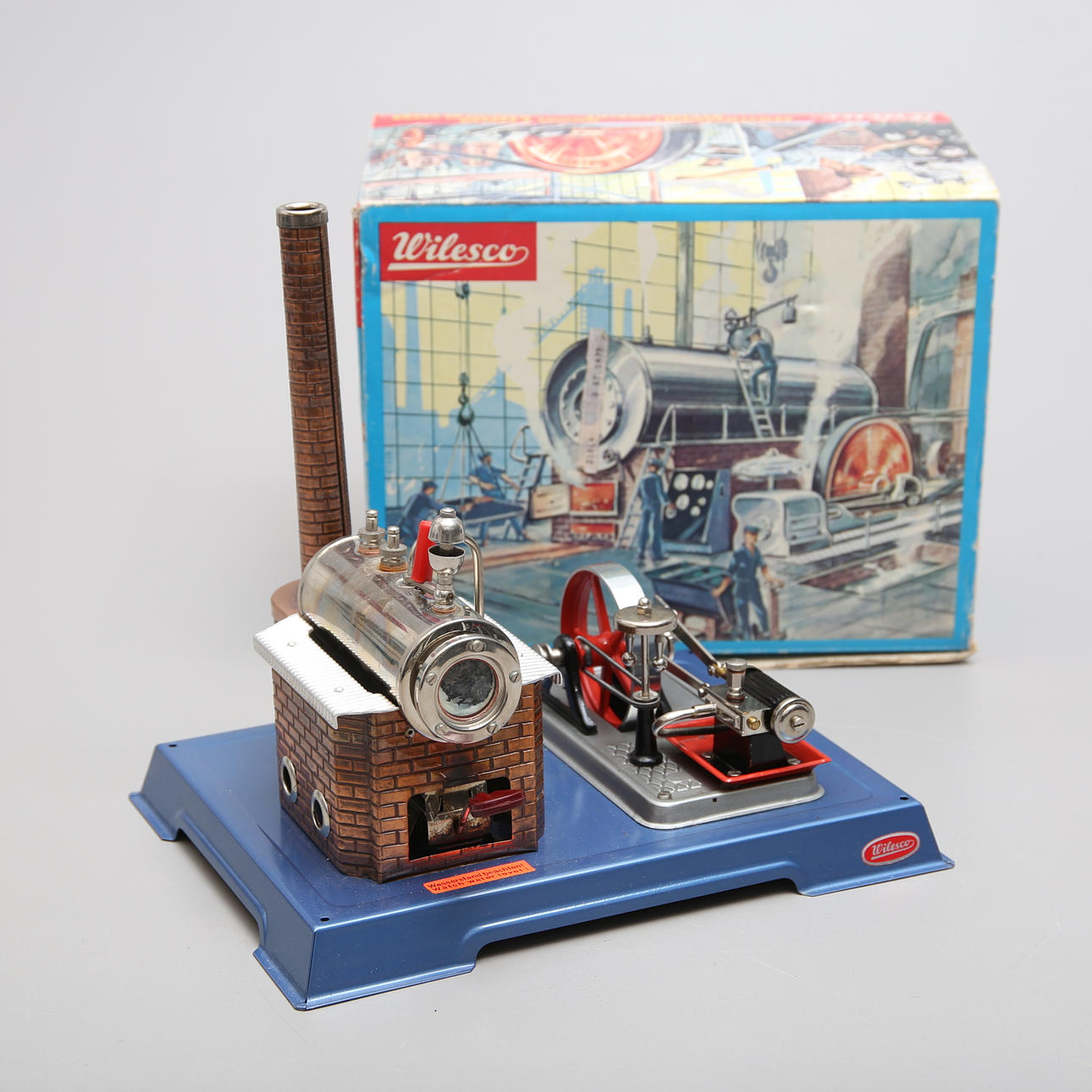 STEAM ENGINE, Wilesco, D10, Germany.