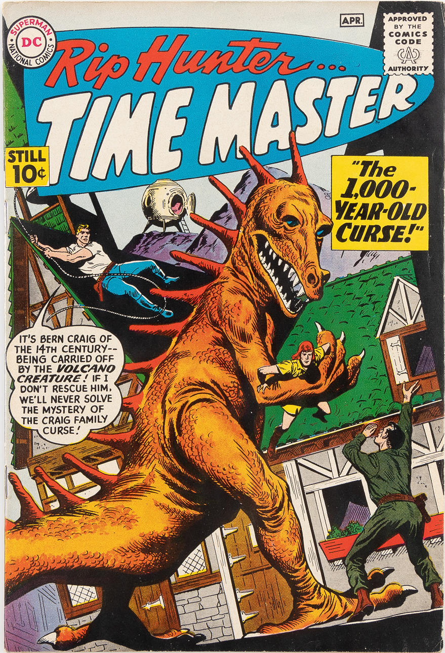 COMIC BOOK, DC Comics “Rip Hunter... Time Master”, #1 Apr 1961.