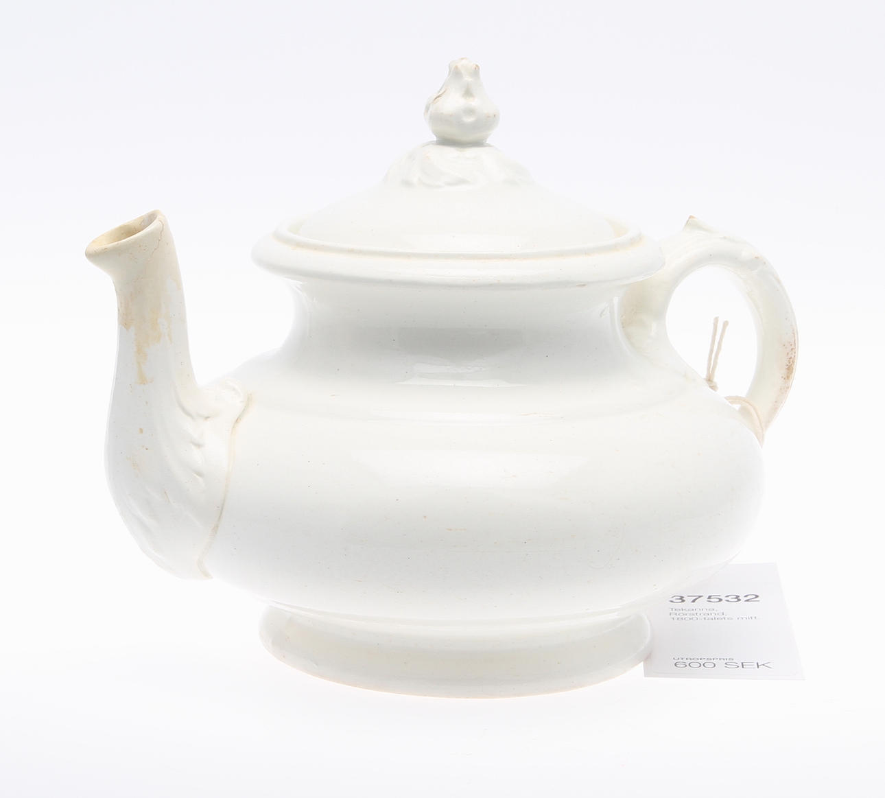 TEKANNA, Rörstrand 1800-talets mitt.