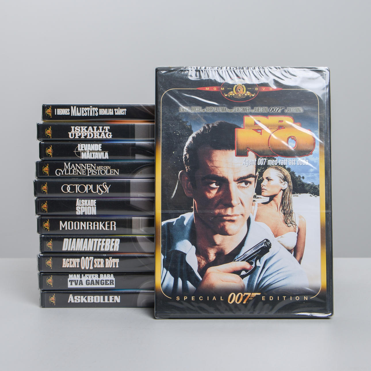 DVD:er, ca 60 i obruten förpackning.