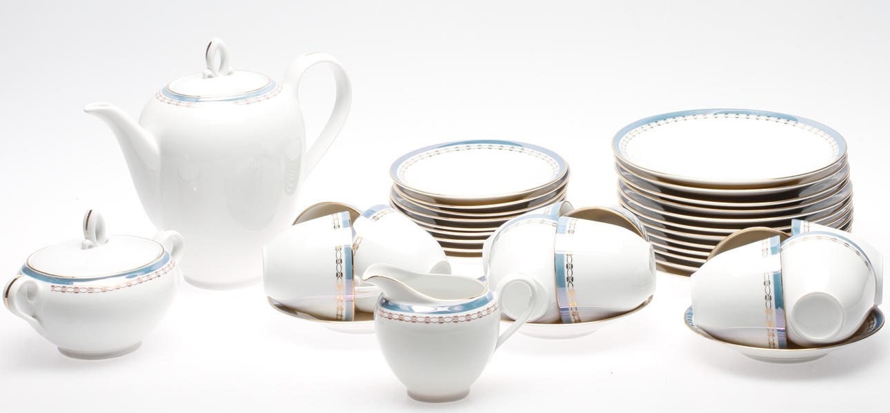 KAFFESERVIS, 26 delar, "Diadem", Rörstrand.