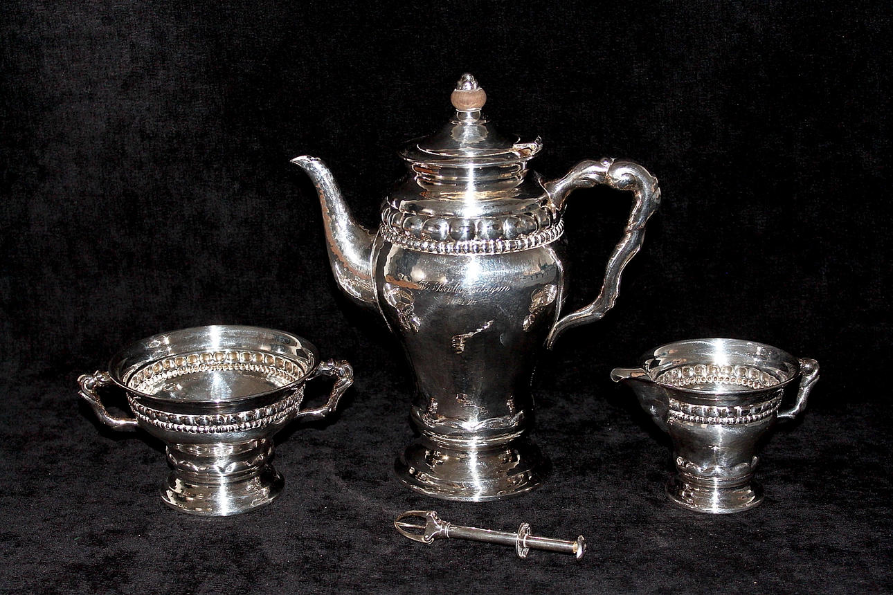 KAFFESERVIS, 4 delar, NS, Jugend, Danmark.