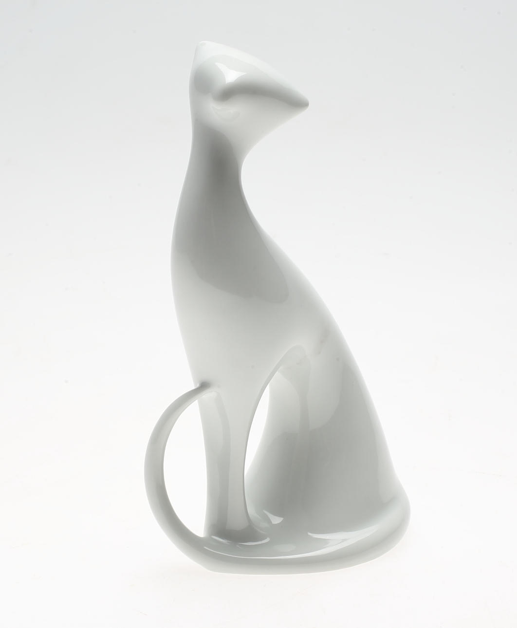 FIGURIN, katt, porslin, Royal Dux, 1900-tal.