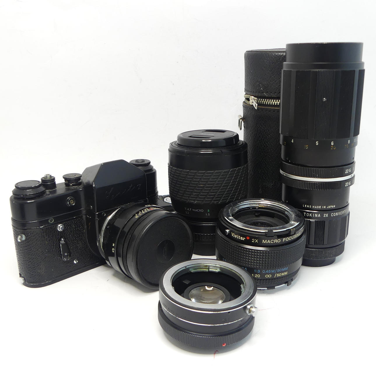 KAMERA OPTIIKALLA, erilaiset.