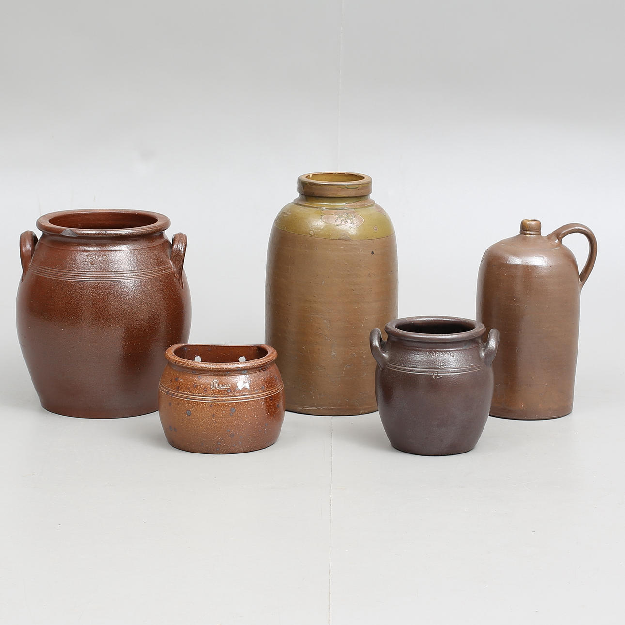 KRUS, 5 st, bl.a, Höganäs, Ystad, Raus.