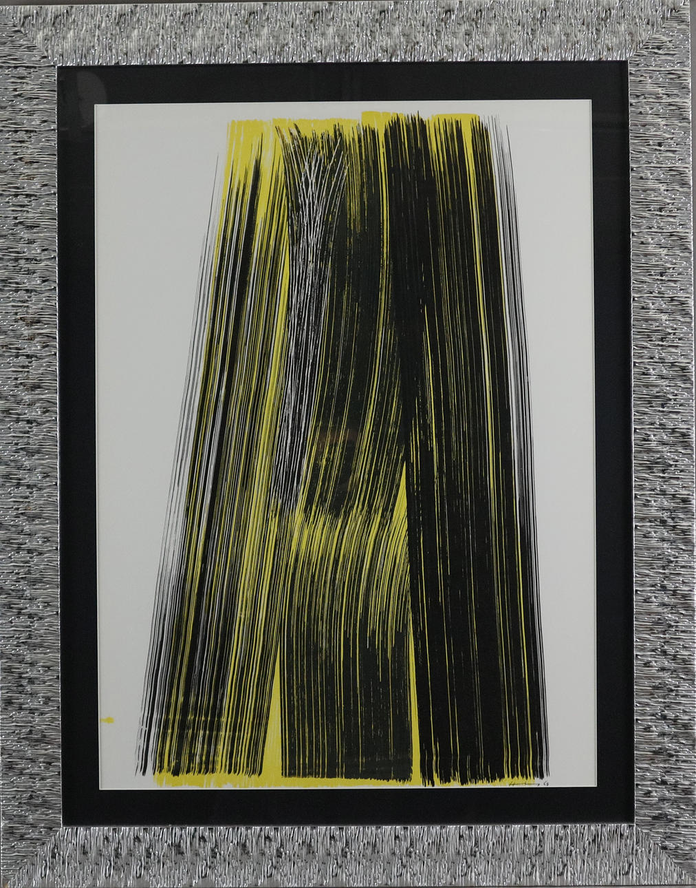 HARTUNG, HANS. - Komposition för München 1972, originallitografi.