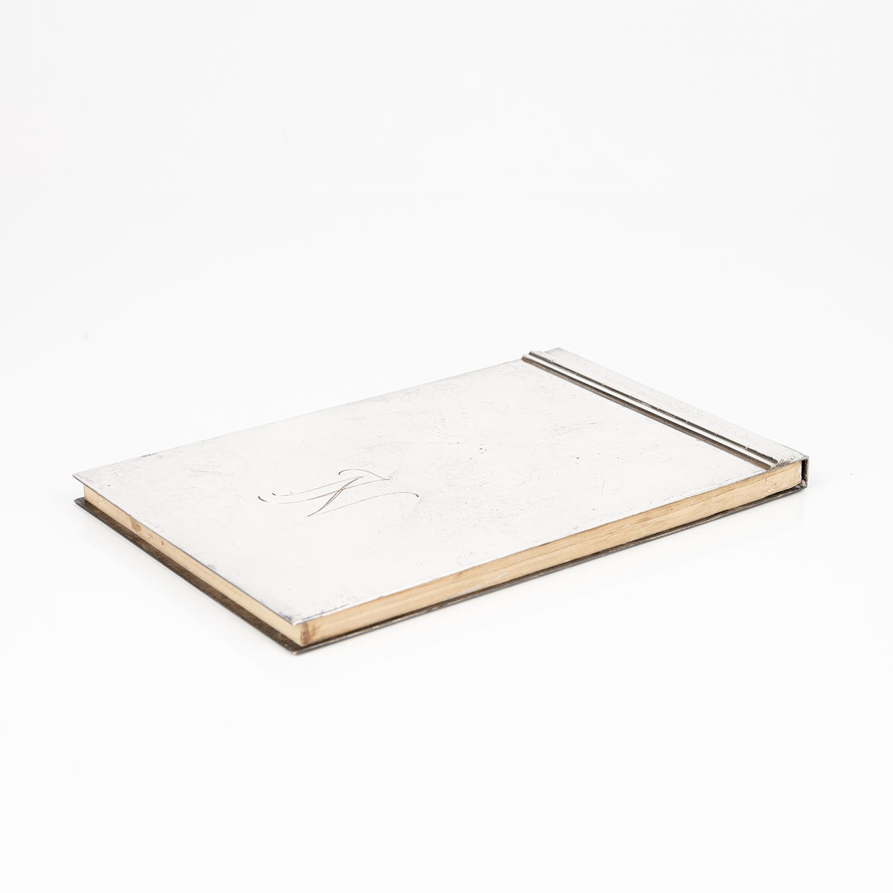 WIWEN NILSSON. NOTESBLOK, sølv, Lund, 1936.