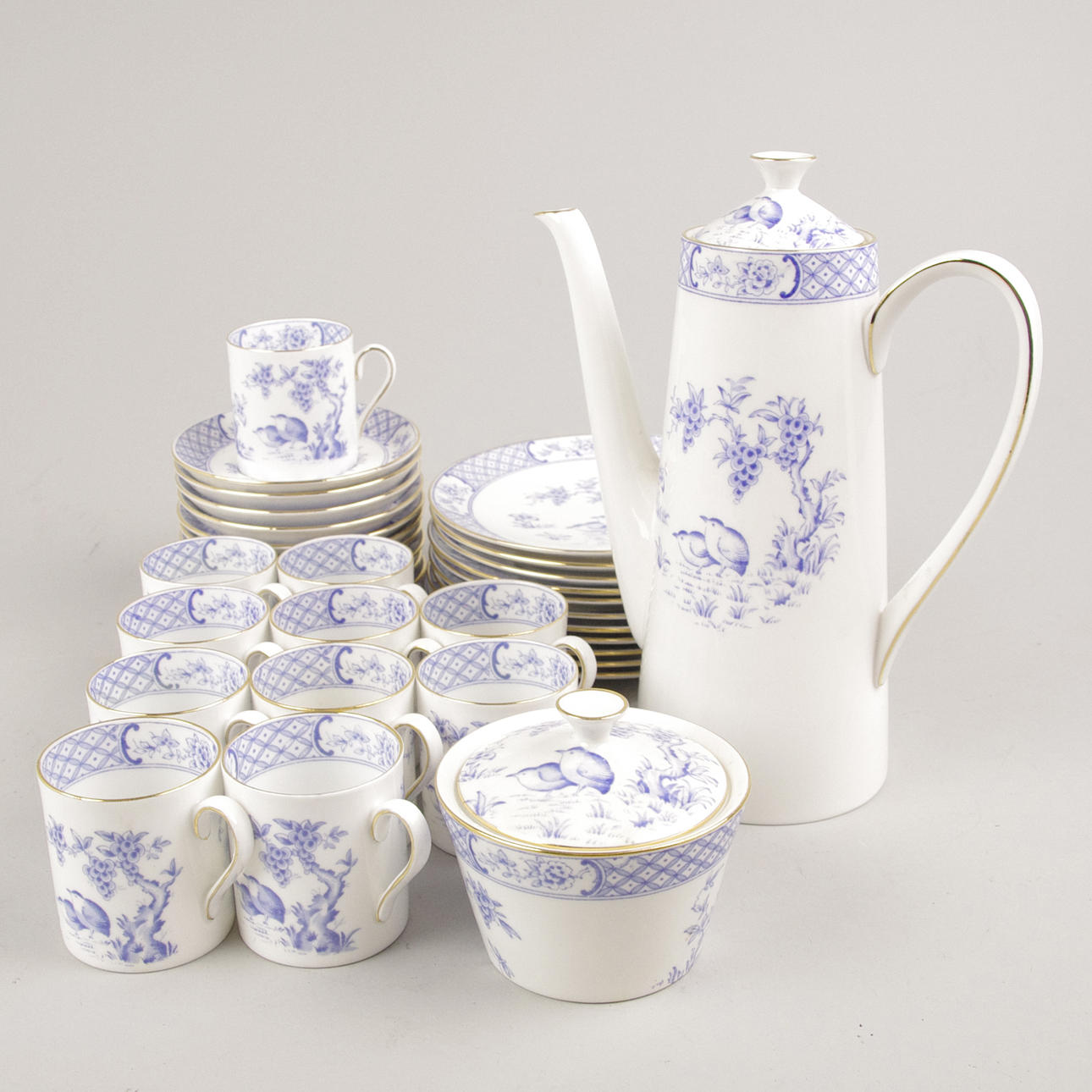 KAFFESERVIS, "Royal Tuscan", England.