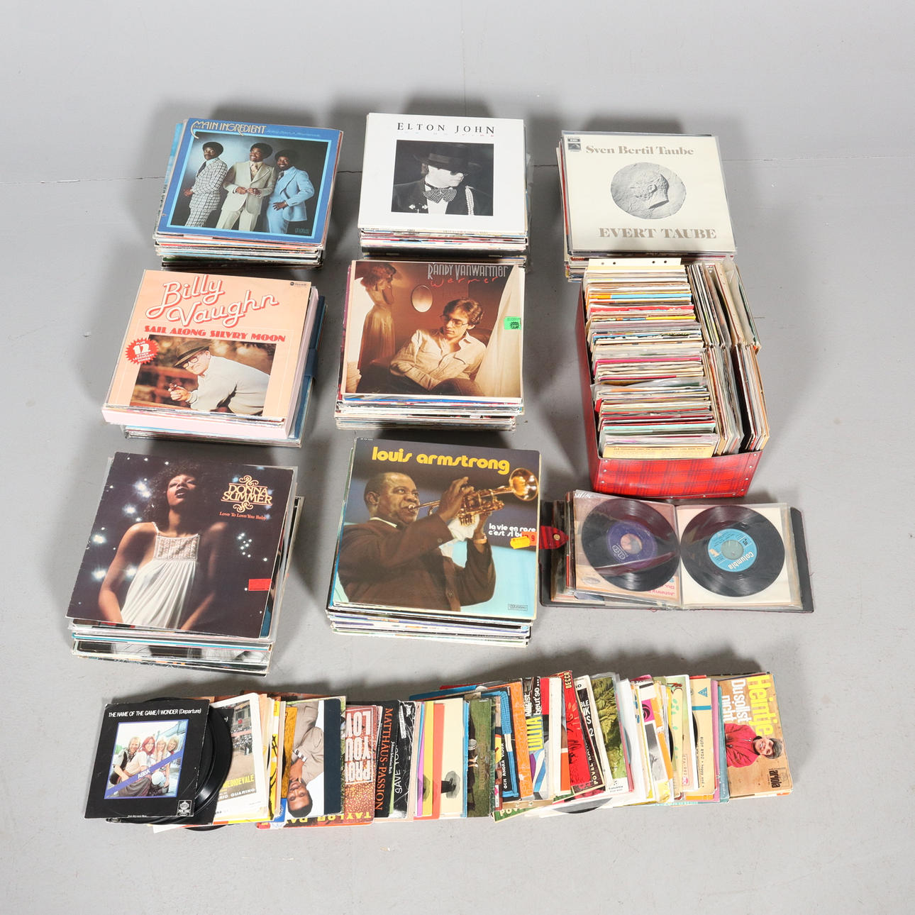 DISCOS DE VINILO, Lote Ca. 300 piezas.