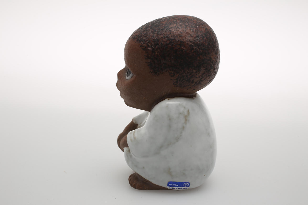 LISA LARSSON. Figurin, keramik, Gustavsberg.