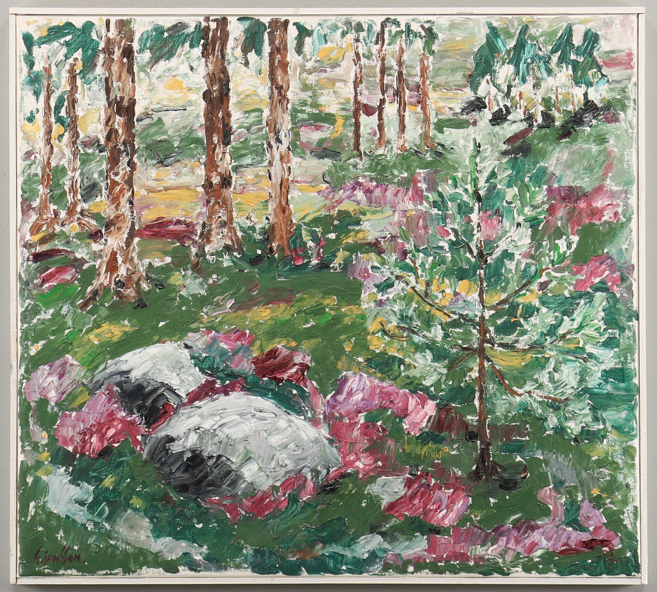 SVEA JANSSON. Skogsdunge.