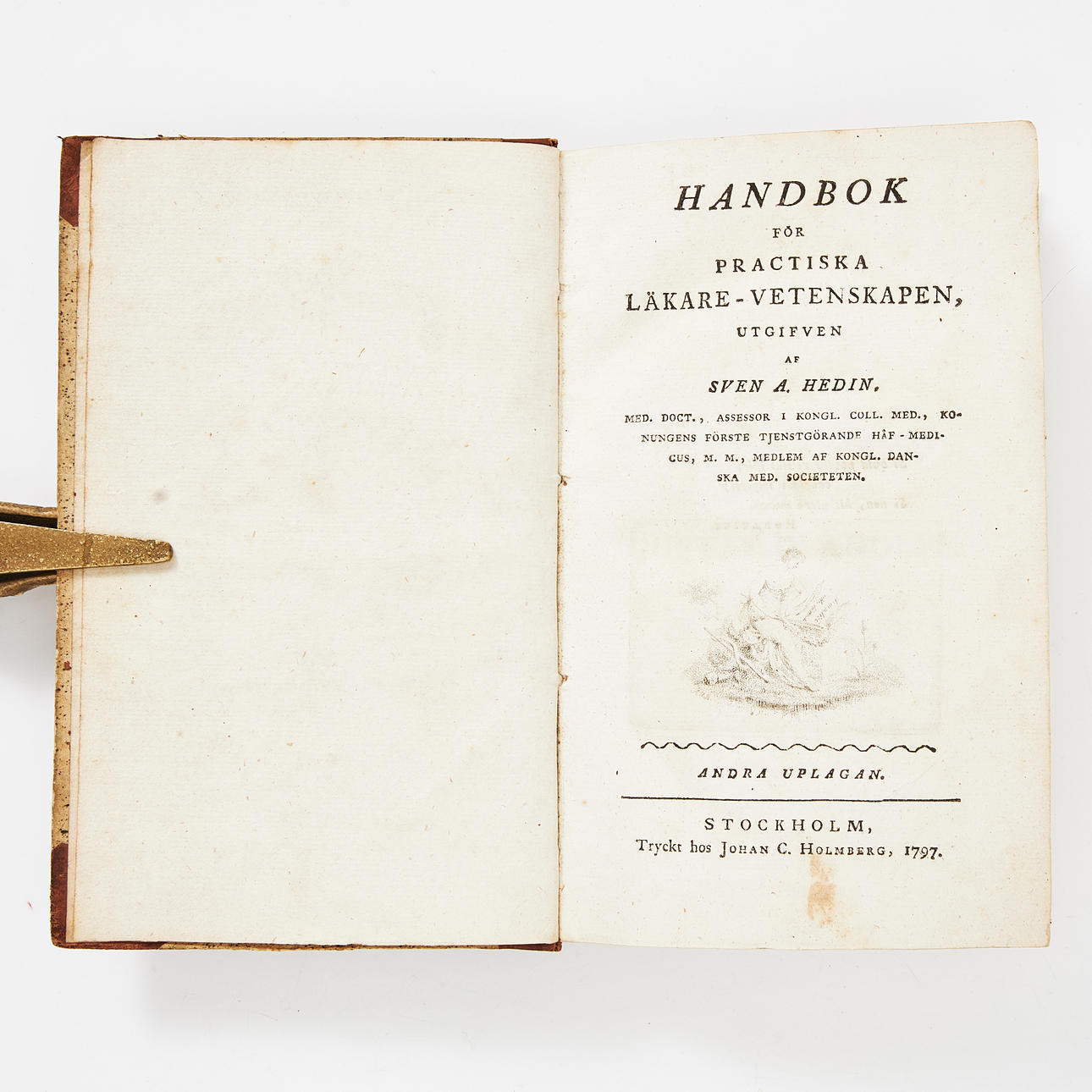 ÆLDRE MEDICINSK LITTERATUR, 4 bind.