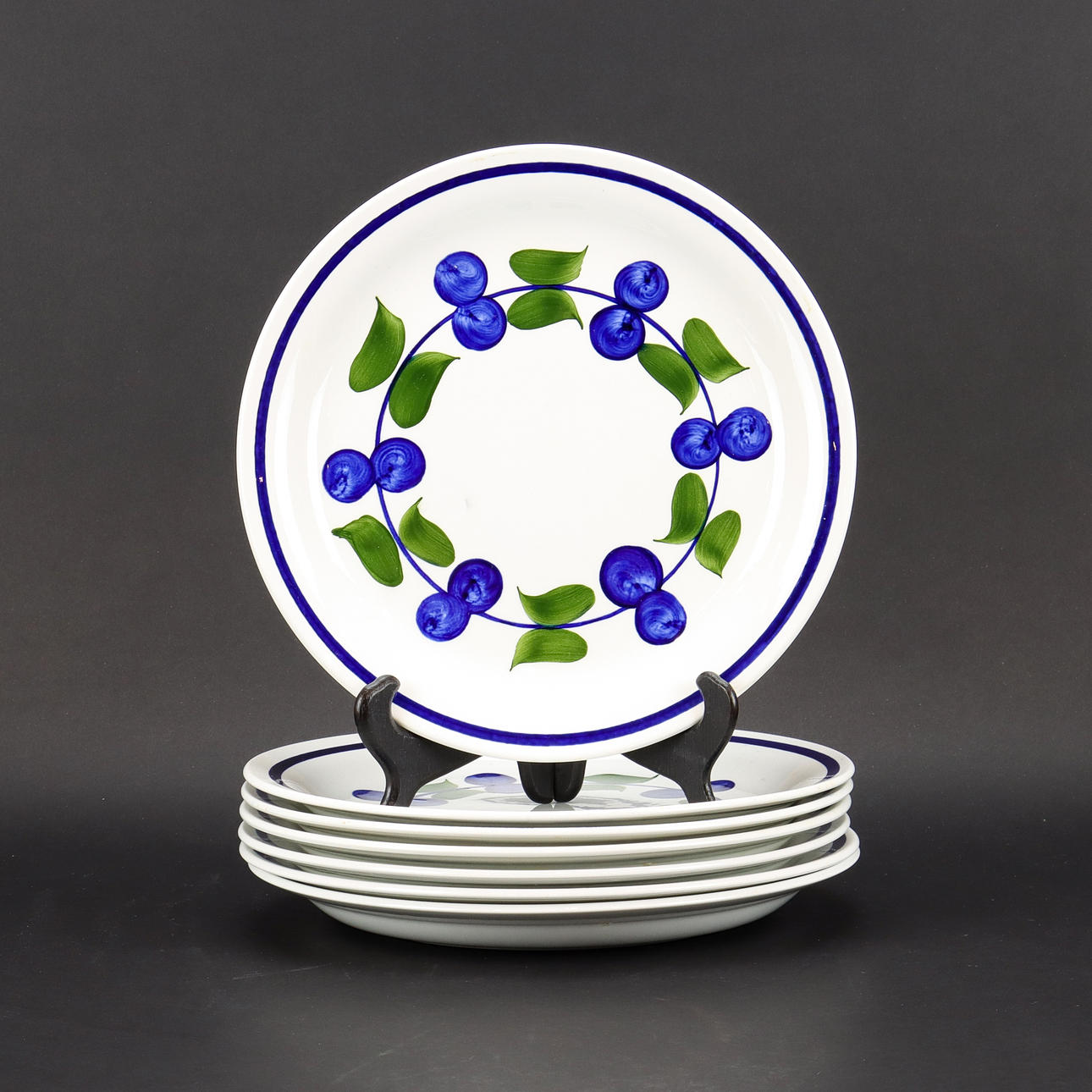 TALLRIKAR 7 stycken, Rörstrand, Irene.