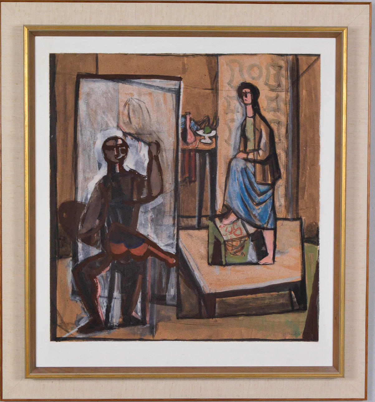 HARDY STRID. Tempera.