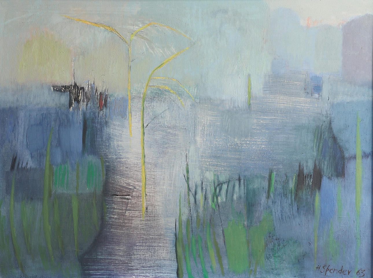 HUMPHREY SPENDER (1910-2005). BACKWATER.