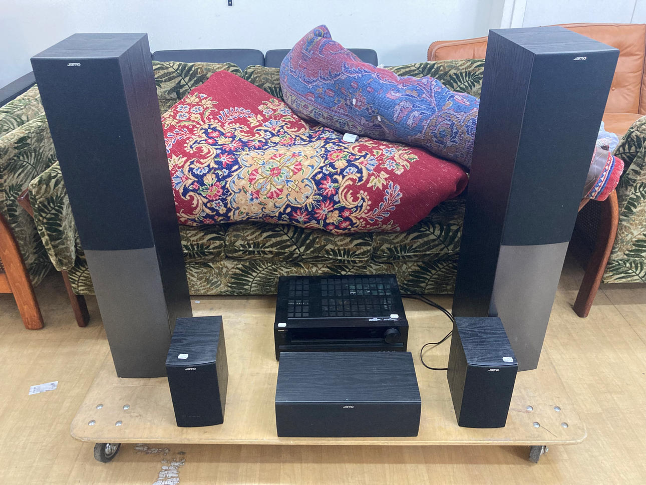 SPEAKER SYSTEM, JAMO, ONKYO.