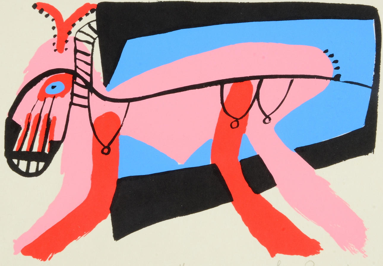 LIS ZWICK. Färglitografi.